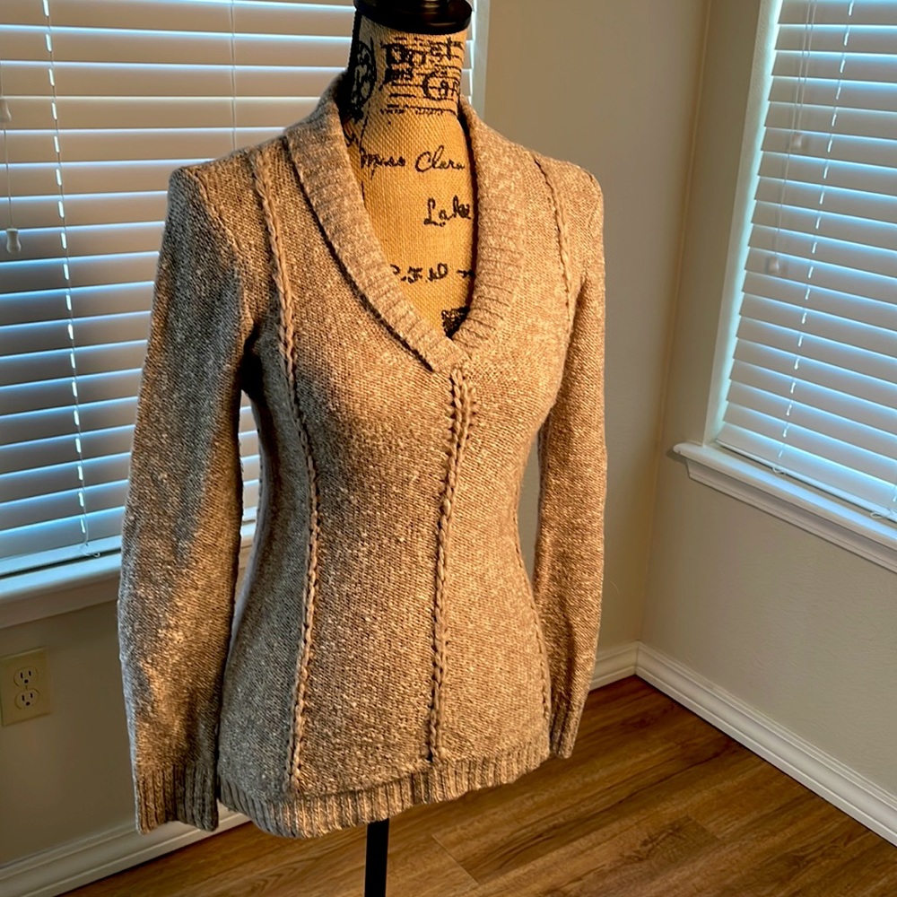 Antonio Melani XS tan sweater